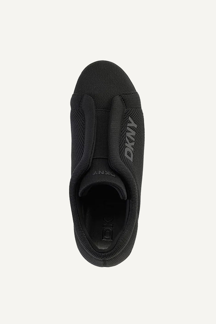 DKNY ABELINA KNIT SLIP ON SNEAKERS