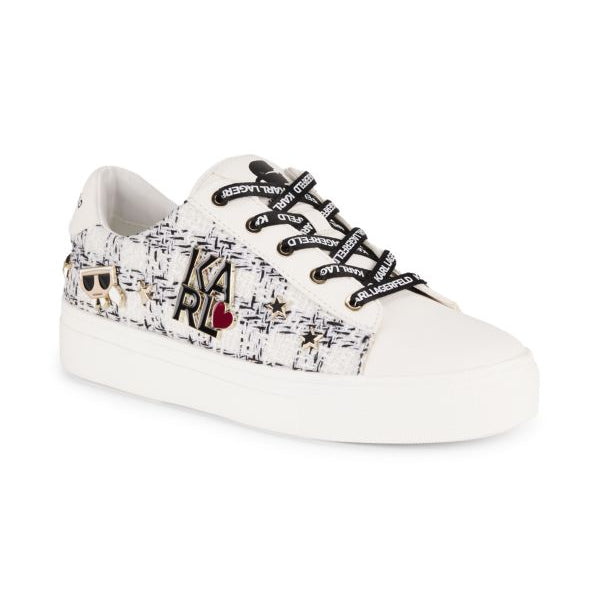 Karl Lagerfeld Paris Cammy Logo Low Top Sneakers size 9.5m
