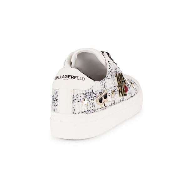 Karl Lagerfeld Paris Cammy Logo Low Top Sneakers size 9.5m