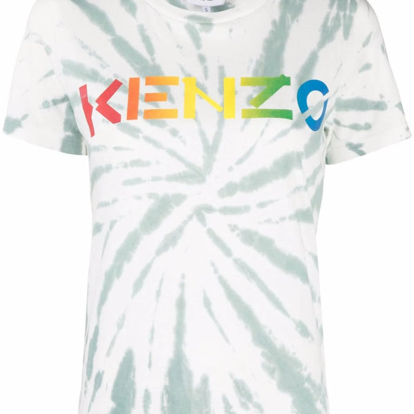 Kenzo Logo Tie Dye Tee size small