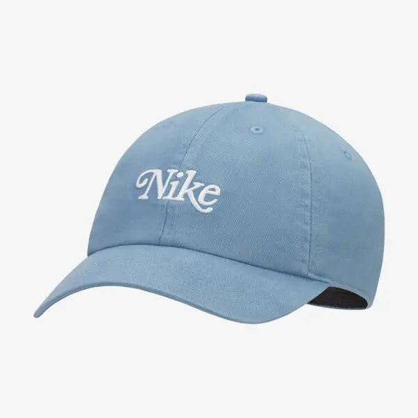 NIKE  Heritage86 Washed Golf Hat - Dutch Blue,Summit White