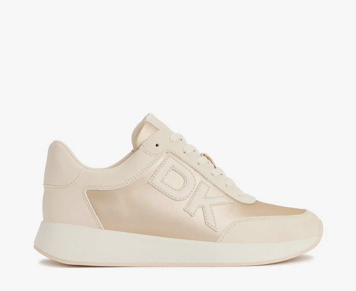 DKNY Oaks Logo Appliqué Athletic Lace Up Sneakers -9M