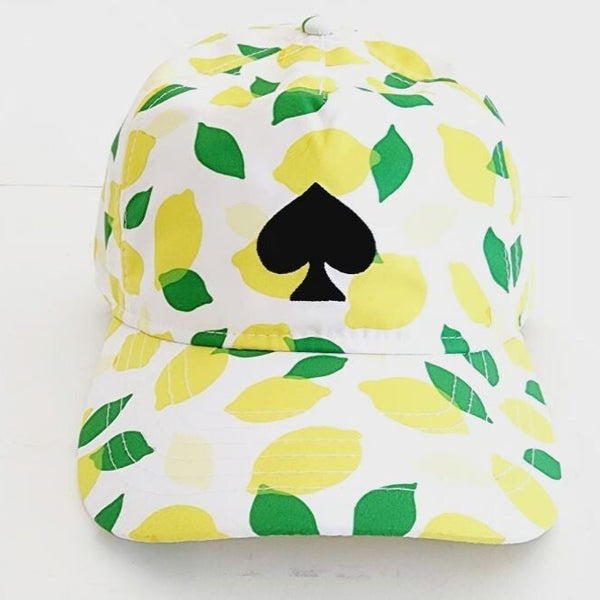 Kate Spade New York Lemon Toss Baseball Cap Hat