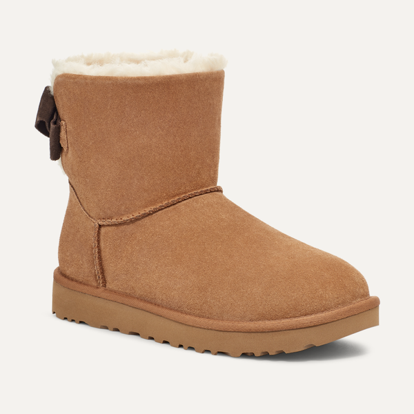 Mini Bailey Suede Bow UGGS boot size 10