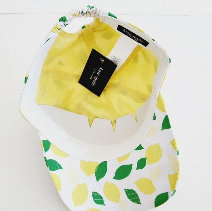 Kate Spade New York Lemon Toss Baseball Cap Hat