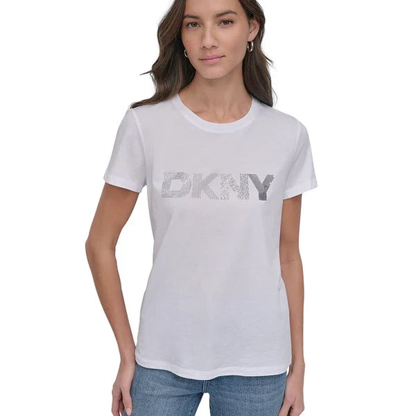 Dkny Women's Cotton
Embroidered-Logo Shirt size L