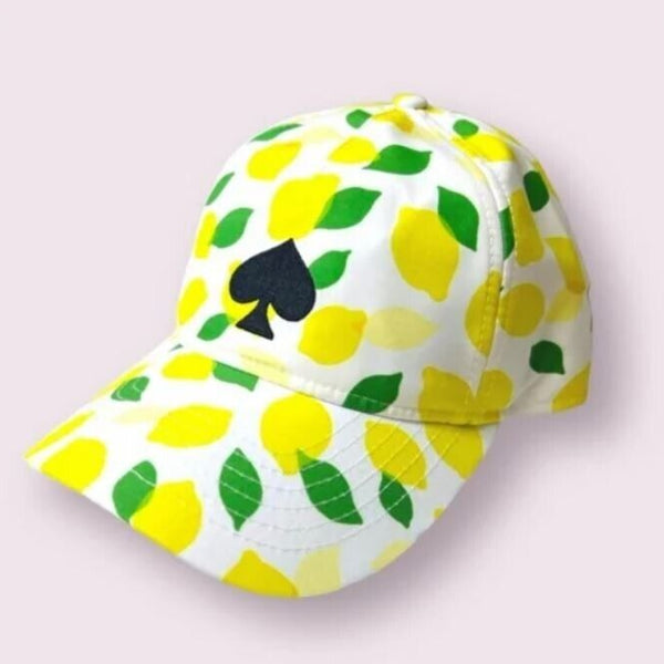 Kate Spade New York Lemon Toss Baseball Cap Hat