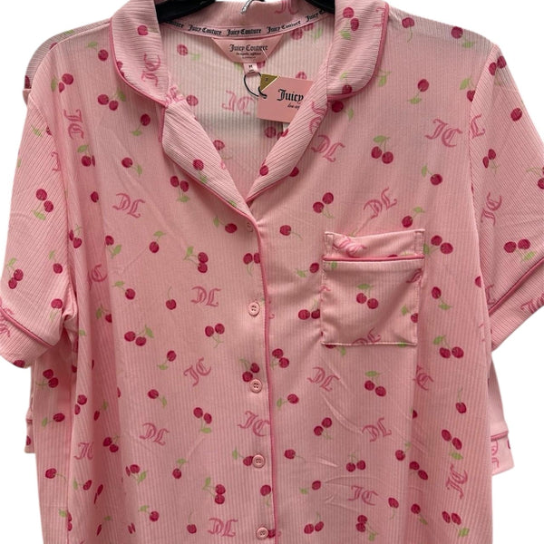 juicy couture cherry pajama set Women's Medium