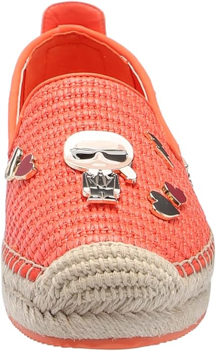 Karl Lagerfeld Paris Embellished Slip On Espadrilles size 9