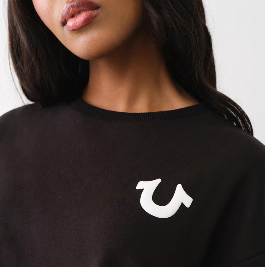 True Religion Coaster BF Crewneck Sweatshirt M