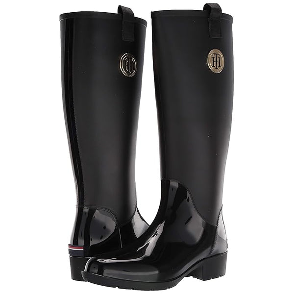 Tommy Hilfiger Women's Karissa Pull On Rain Boots 11M