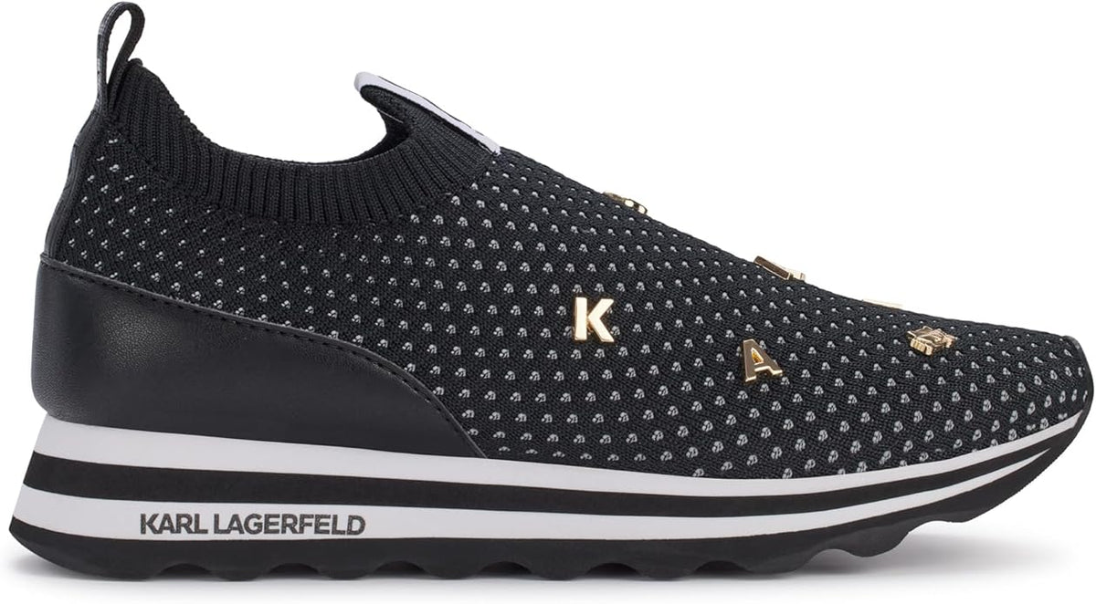 Karl Lagerfeld Paris Marje Embellished Slip On Sneakers 9M