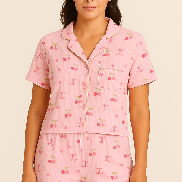 juicy couture cherry pajama set Women's Medium