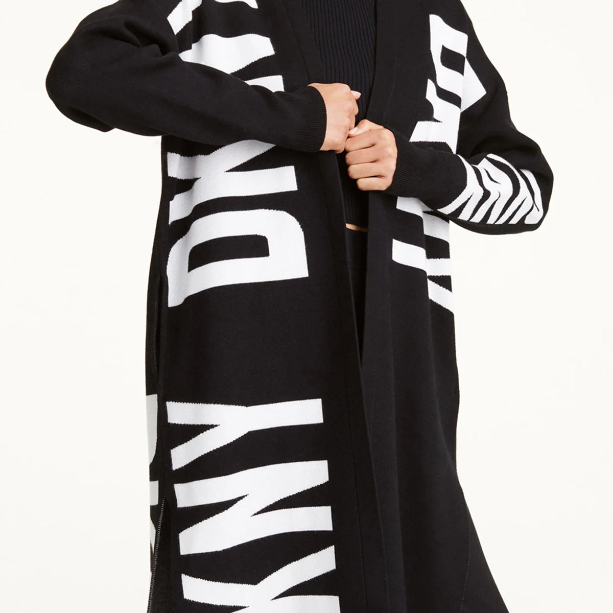 DKNY OVERSIZED LOGO JACKET M