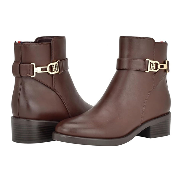 Tommy Hilfiger Women's Ianzi Ornamented Side Zip Booties 9M