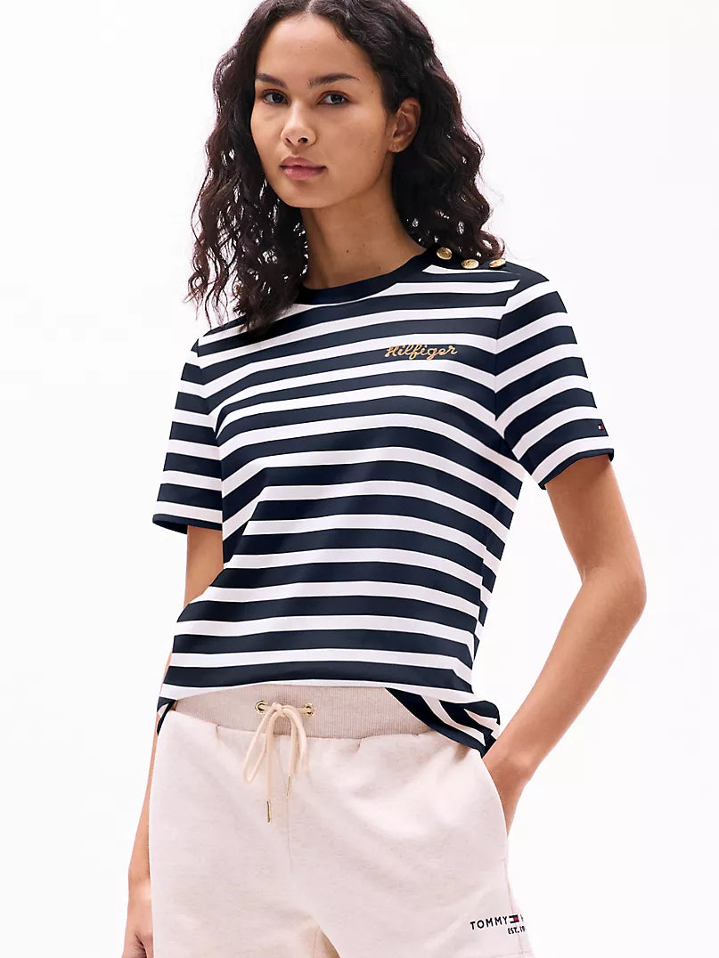 Tommy Hilfiger stripes t-shirt size M