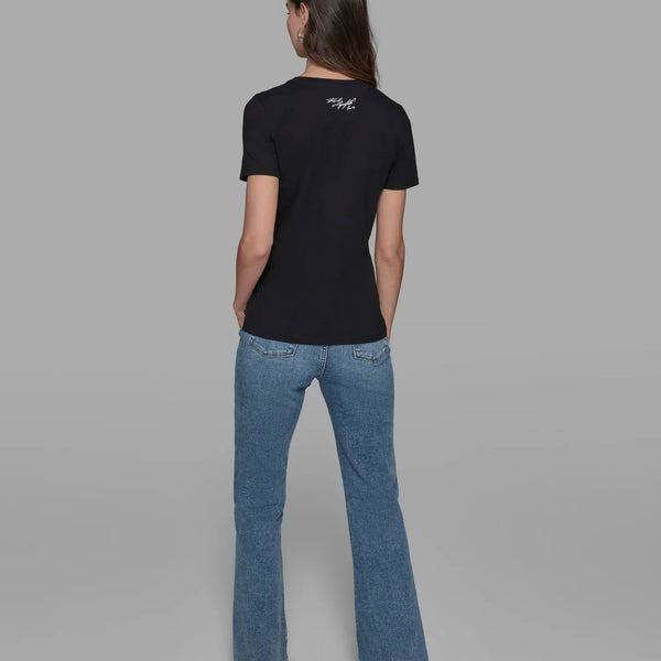 Karl Lagerfeld DUO IN PARIS TEE Black