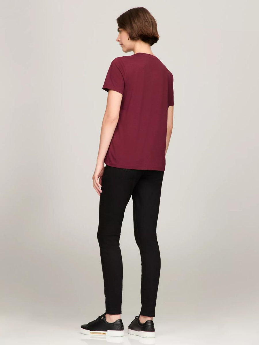 Tommy Hilfiger Embroidered Signature Crewneck T-Shirt