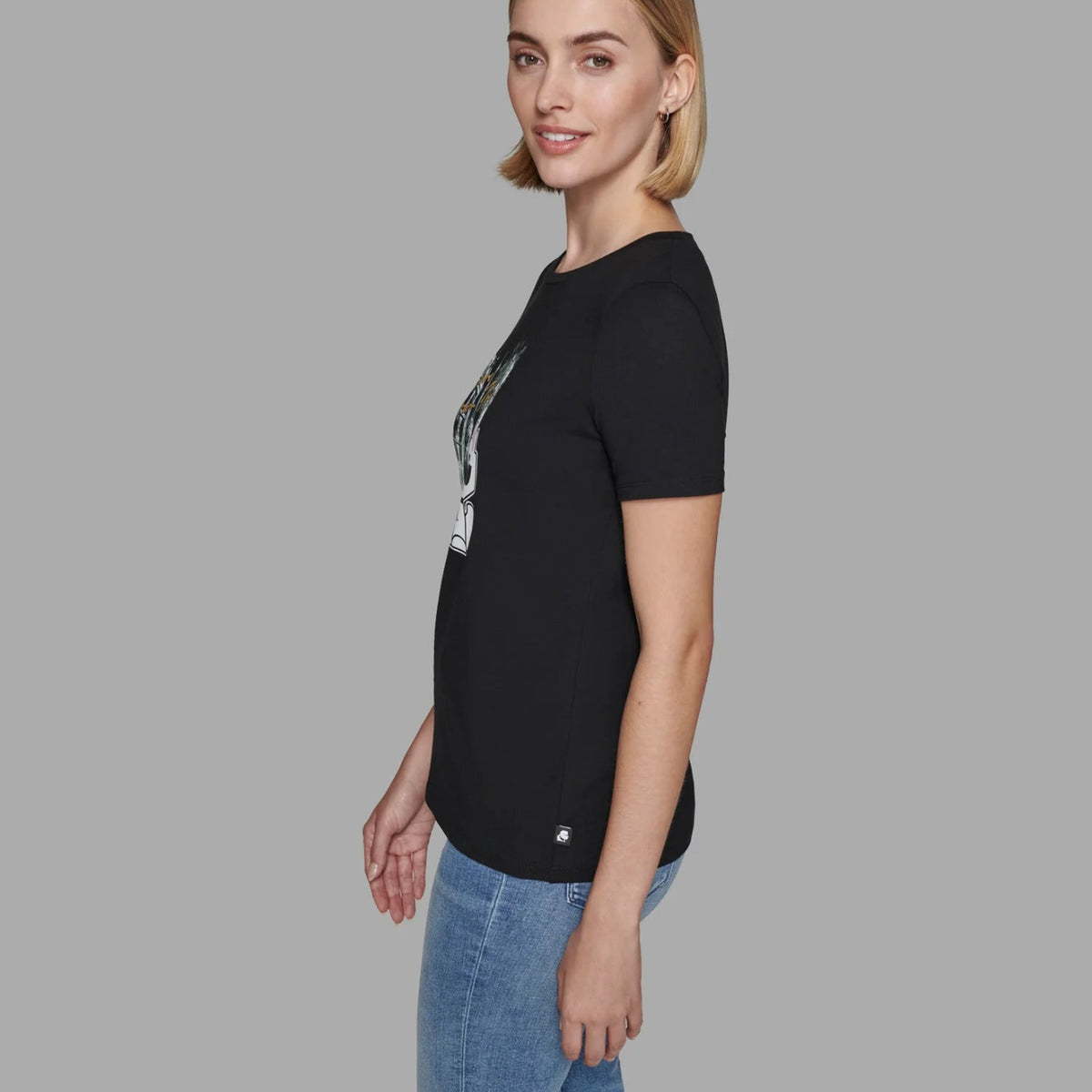 Karl Lagerfeld CHOUPETTE IN PARIS TEE Black