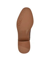 Calvin Klein Women's Jasen Block Heel Almond Toe Dress Booties 8M