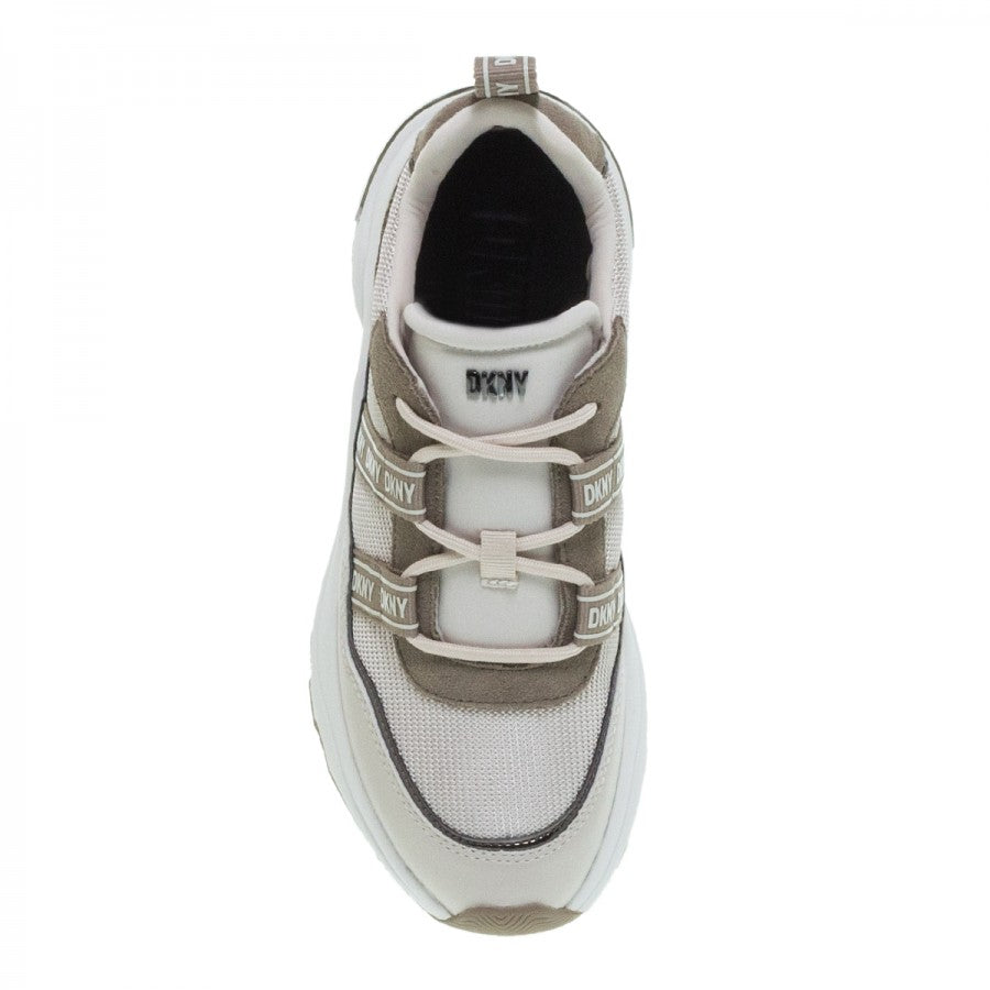 DKNY JUSTINE PEBBLE SNEAKERS SIZE 8M