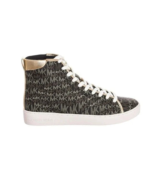 Michael Kors High-top Sneakers with Brand Print size 9 & 8 m